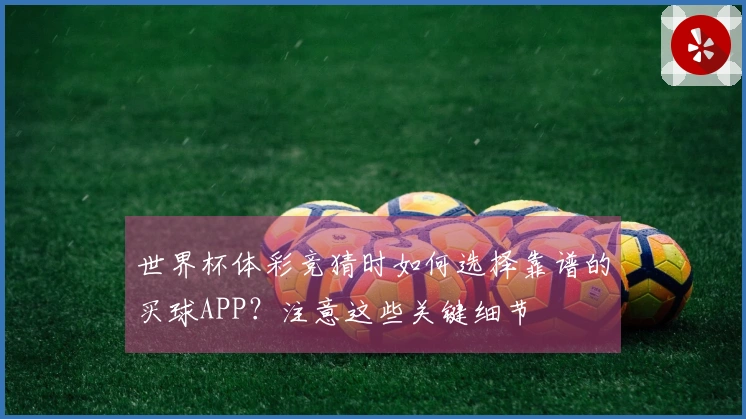 世界杯体彩竞猜时如何选择靠谱的买球APP？注意这些关键细节