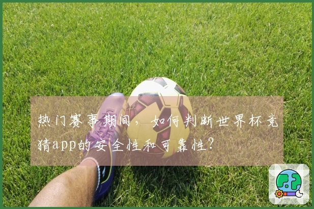 热门赛事期间，如何判断世界杯竞猜app的安全性和可靠性？