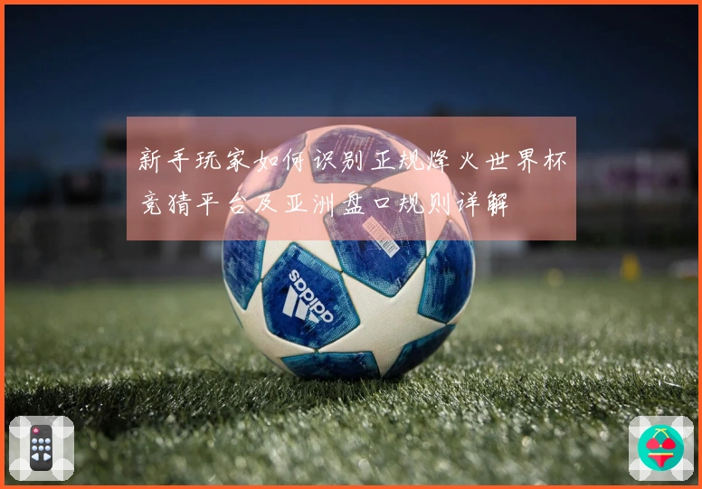 新手玩家如何识别正规烽火世界杯竞猜平台及亚洲盘口规则详解