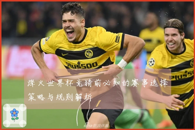 烽火世界杯竞猜前必知的赛事选择策略与规则解析